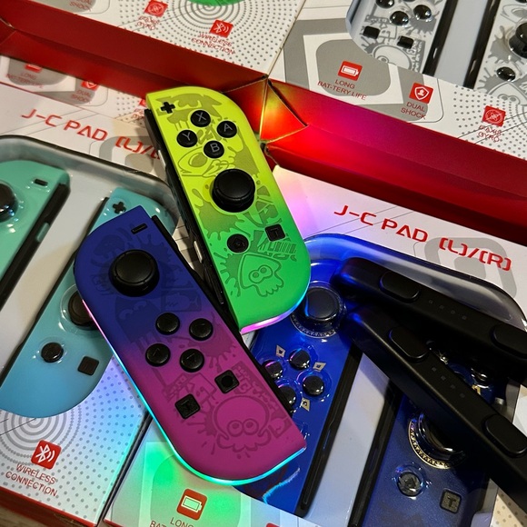 Nintendo Joy-Con 8 colours/Led Joypads Controller for Switch/OLED/Lite,Switch Jo - Picture 12 of 13